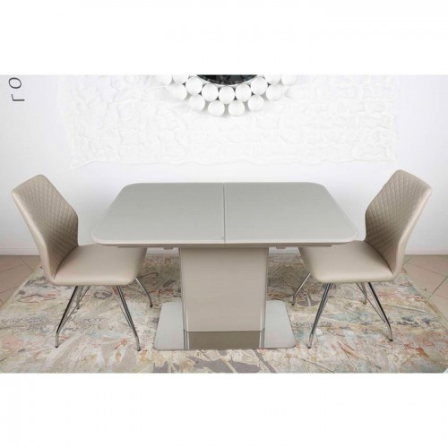 Стол раскладной Barrie 120/160 Nicolas Крем